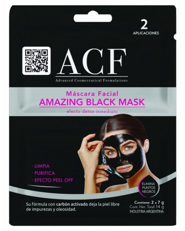 Acf - Amazing Black Mask (2 X 7 Gr) ACF - 1