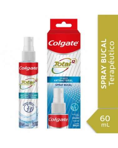 Colgate - Spray Bucal Total 12 60Ml Colgate - 1