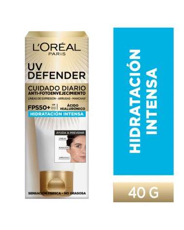 L'Oreal - Uv Defender Hydrating Fps+50 40G  - 1