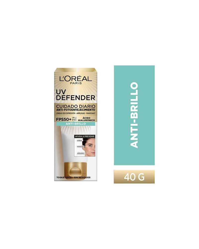 L'Oreal - Uv Defender Non Tinted Fps+50 40G  - 1