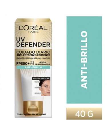 L'Oreal - Uv Defender Non Tinted Fps+50 40G  - 1