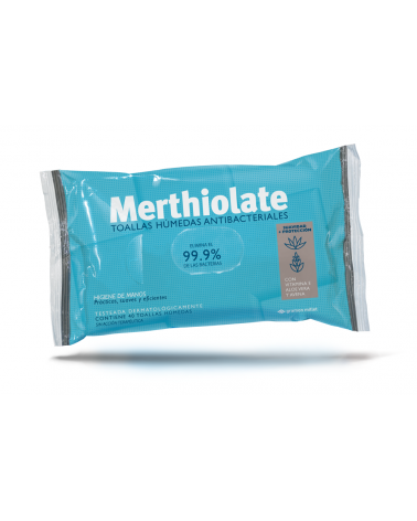 Merthiolate - Toalla Antibacterial Merthiolate X40 Unidades  - 1
