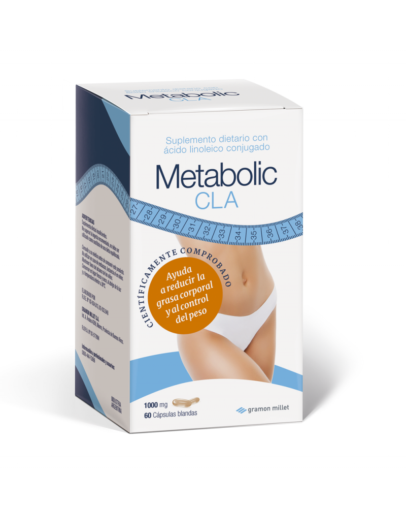 Metabolic Cla - Suplemento Dietario 60 Capsulas Metabolic Cla - 1