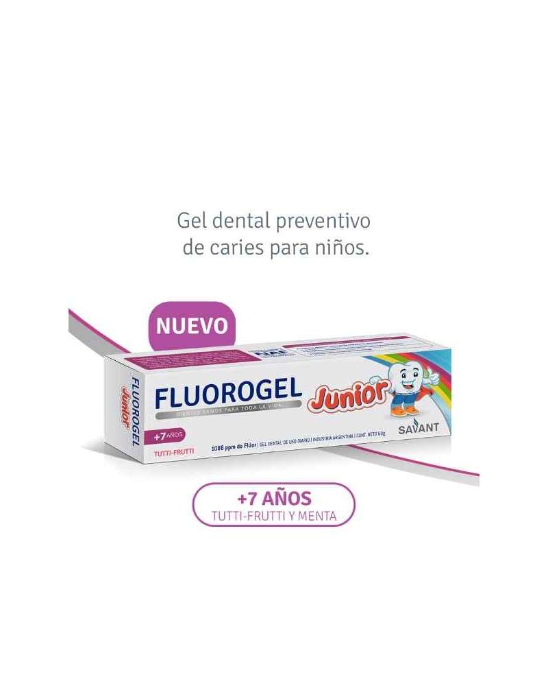 Fluorogel - Pasta Dental Junior Tutti-Frutty 60 G Fluorogel - 1