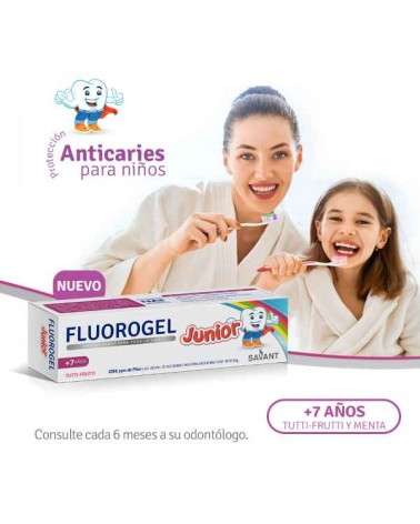 Fluorogel - Pasta Dental Junior Tutti-Frutty 60 G Fluorogel - 6