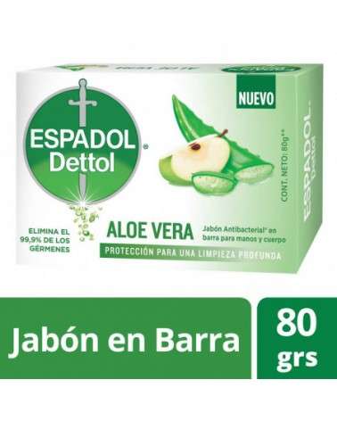 Espadol Dettol - Bs Aloe Vera 80G Espadol Dettol - 1