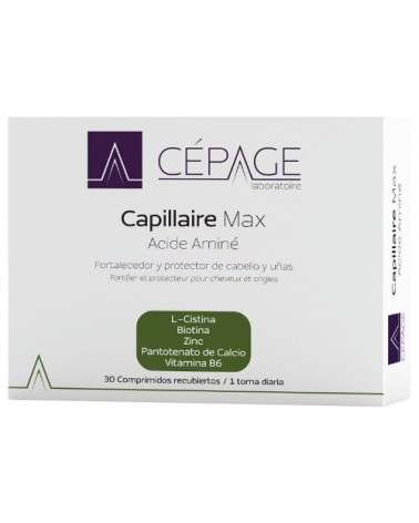 Capillaire - Max Acide Aminé X 30 Comprimidos CÉPAGE - 1