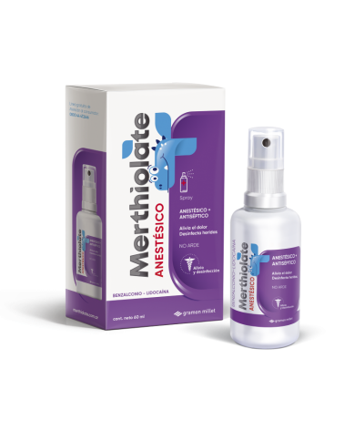 Merthiolate - Anestésico X 60 Ml Spray MERTHIOLATE - 1