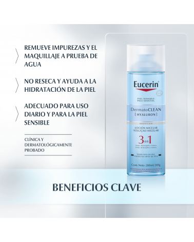 Eucerin - Dermatoclean 3 En 1 X 400Ml Eucerin - 3