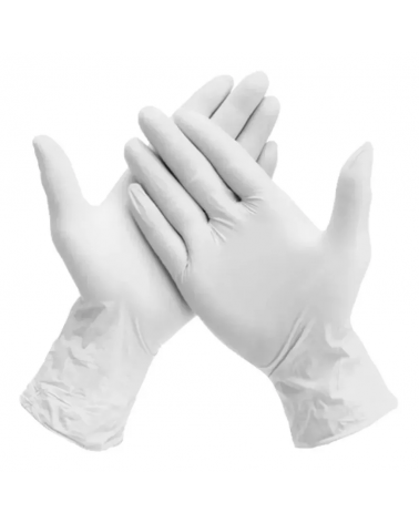 Guantes De Latex - Descartables X 100 Mediano  - 1