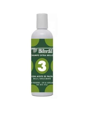 Biferdil - Shampoo 3 Con Aceite De Palta X 295 Ml Biferdil - 1