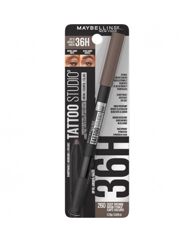 Maybelline - Tattoo Brow 36Hr Lápiz Para Cejas Profundo Marron Sombra 260 Maybelline - 2