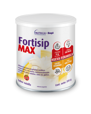 Fortisip Max - Vainilla Lata X 350 G Nutricia Bagó - 1