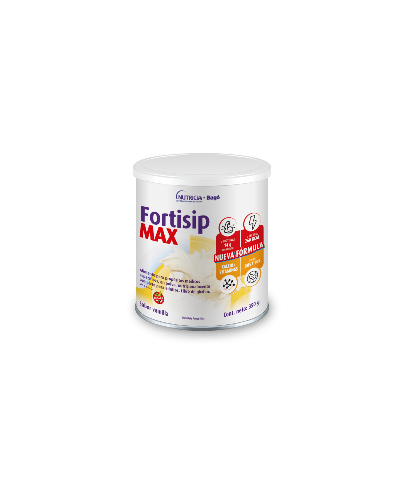 Fortisip Max - Vainilla Lata X 350 G Nutricia Bagó - 1