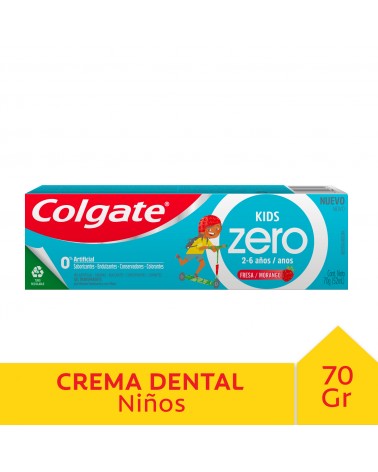 Colgate - Crema Dental Zero Kids Fresa 70Gr Colgate - 3