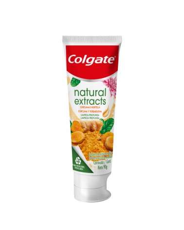 Colgate - Crema Dental Extractos Naturals Curcuma 90G Colgate - 3