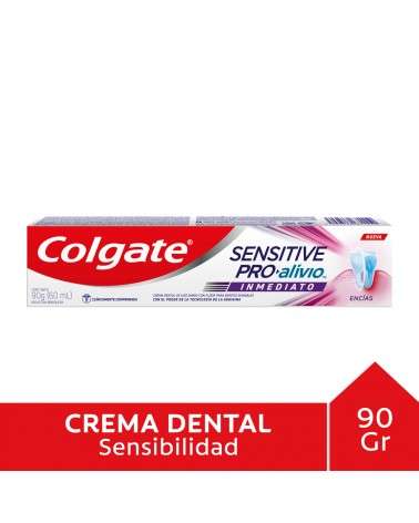 Colgate - Crema Dental Sensitive Pro Alivio Inmediato Encías 90G Colgate - 1