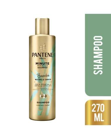 Pantene - Shampoo Bambu Nutre & Crece X 270Ml  - 1