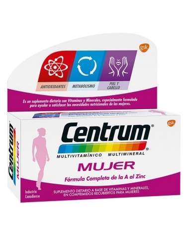 Centrum - Mujer Multivitaminico Suplemento Dietario X30 Centrum - 1