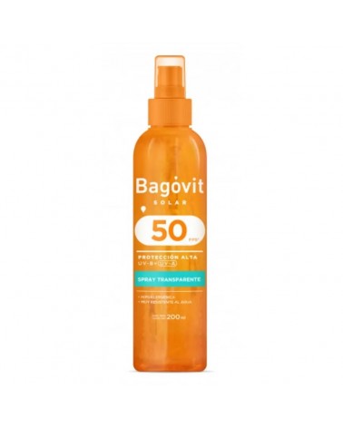 Bagovit - Protector Solar FPS50 Spray Transparente x200ml Bagovit - 1