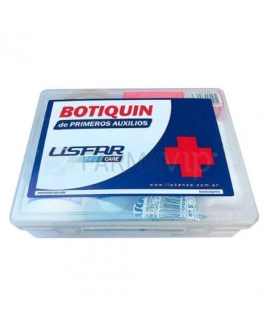 Lisfar - Botiquin Primeros Auxilios 15 Elementos Caja Plastica LISFAR - 1