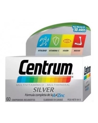 Centrum - Silver X 60 Comprimidos - Para + 50 Años Centrum - 1