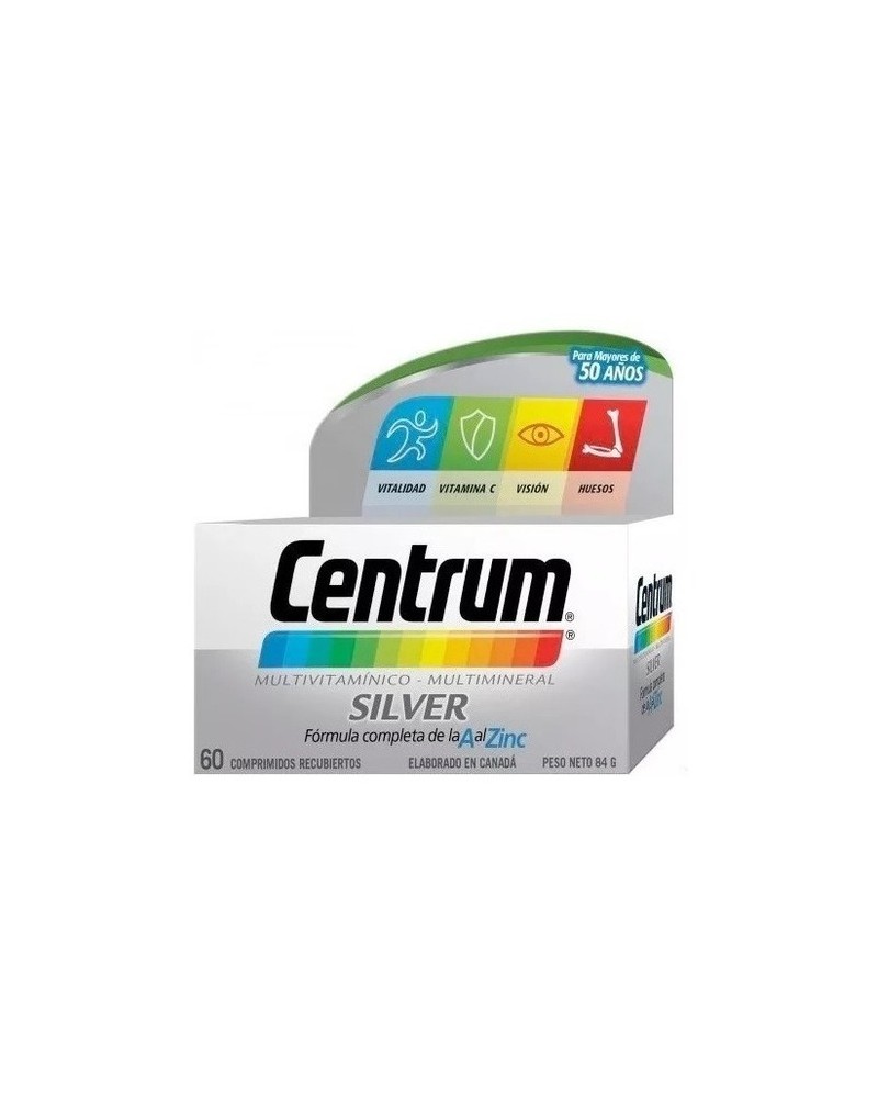 Centrum - Silver X 60 Comprimidos - Para + 50 Años Centrum - 1