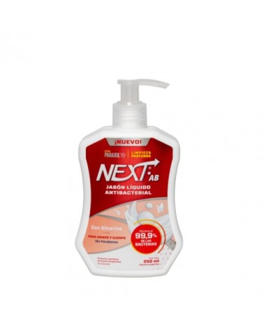 Next - Jabón Liquido Next AB Antibacterial Manos Y Cuerpo x 250 ml Next AB - 1