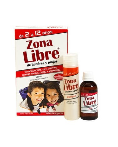 Zona Libre - Loción  60ml + Shampoo 70ml NOPUCID - 1