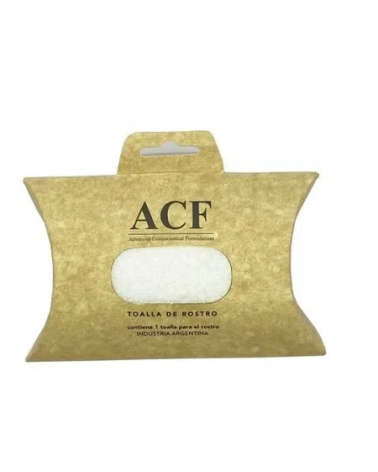 Acf - toalla De Limpieza Para El Rostro Reutilizable X1 Unidad ACF - 1