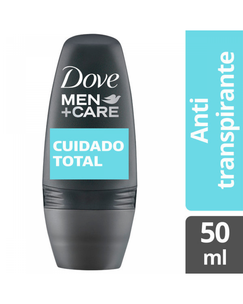 Dove - Desodorante Rollon Cuidado Total X50Ml Dove Men - 1