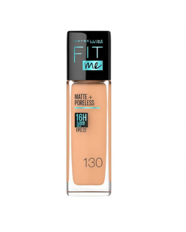 MAYBELLINE - Base de maquillaje FIT ME 130 BUFF BEIGE Maybelline - 1