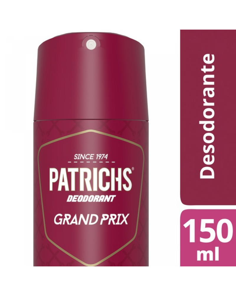 Patrichs Desodorante Aerosol Grand Prix X97G/150Ml Patrichs - 1