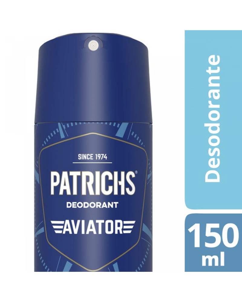 Patrichs Desodorante Aerosol Aviator X97G/150Ml Patrichs - 1