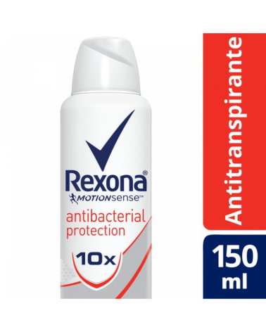 Rexona - Women Desodorante Aerosol Antitranspirante Antibacterial X150Ml