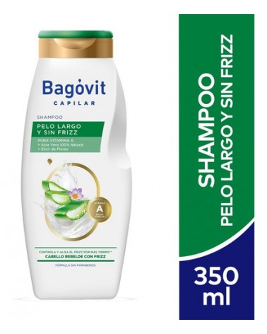 BAGOVIT - CAPILAR PELO LARGO Y SIN FRIZZ shampoo x 350 ml Bagovit - 1