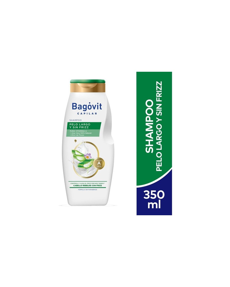 BAGOVIT - CAPILAR PELO LARGO Y SIN FRIZZ shampoo x 350 ml Bagovit - 1