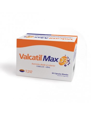 VALCATIL - Max d3 capsulas blandas x 60 Valcatil - 1