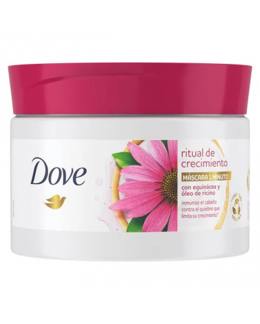 DOVE - RITUAL DE CRECIMIENTO 1 MIN 300 GR TRATAMIENTO CAPILAR