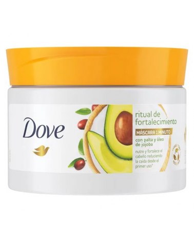 DOVE - TRATAMIENTO CAPILAR RITUAL FORTALECIMIENTO 1 MIN  X 300 GR