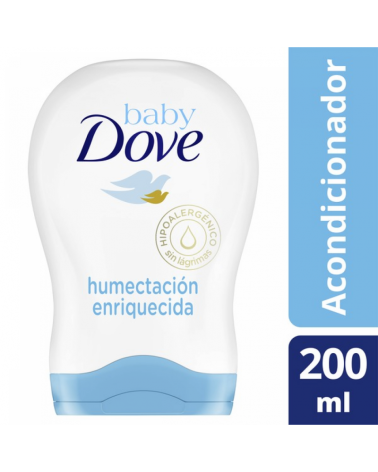 Dove - Baby Acondicionador Humectación Enrriquecida X200Ml Baby Dove - 1