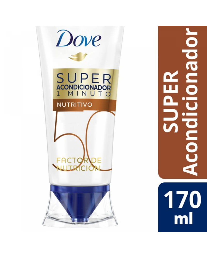 Dove - Super Acondicionador Factor Nutric 50 X170Ml Dove - 1