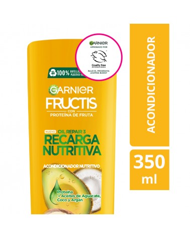 Garnier - Fructis Recarga Nutritiva Acondicionador x 350Ml