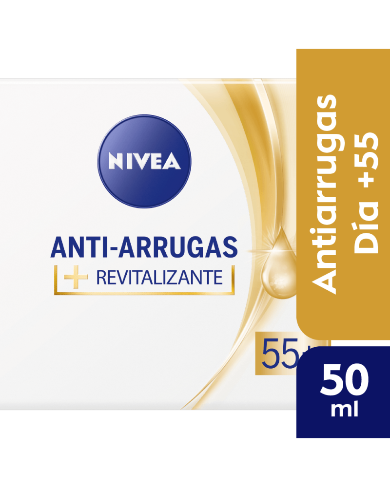 Nivea - Facial Anti-Arrugas 55+ Crema De Día Revitalizante 50 Ml Nivea - 1