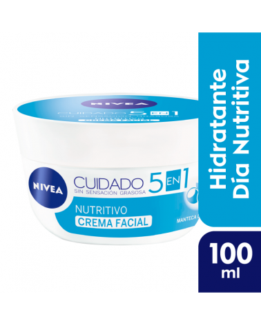 Nivea -  Facial Cuidado Nutritivo 100 Ml Nivea - 1