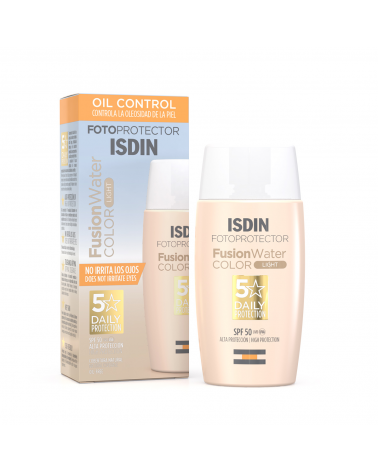 ISDIN - FOTO FUSION WATER COLOR LIGHT 5 STARS 50 SPF - 50Ml