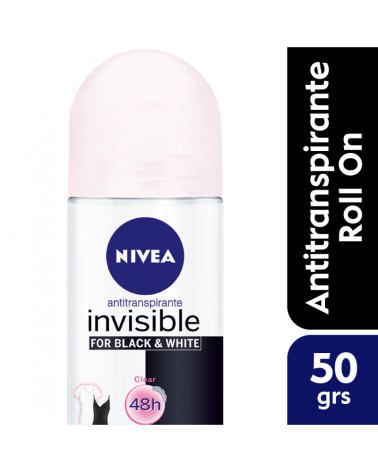 Nivea - Desodorante Roll On B&W Clear 50Ml Nivea - 1