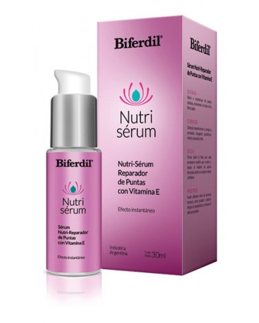 BIFERDIL - NUTRI SERUM REPARADOR PUNTAS VITAMINA E 30ML