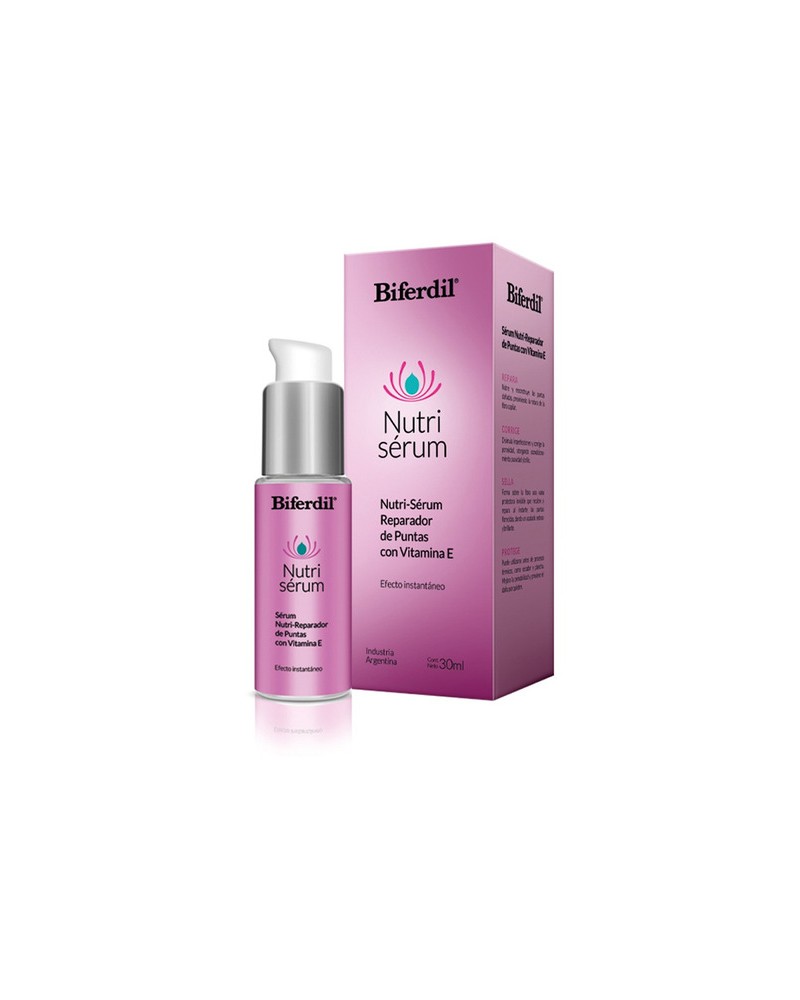 BIFERDIL - NUTRI SERUM REPARADOR PUNTAS VITAMINA E 30ML