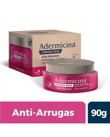 ADERMICINA FACIAL ANTI-ARRUGAS CREMA X 90 G